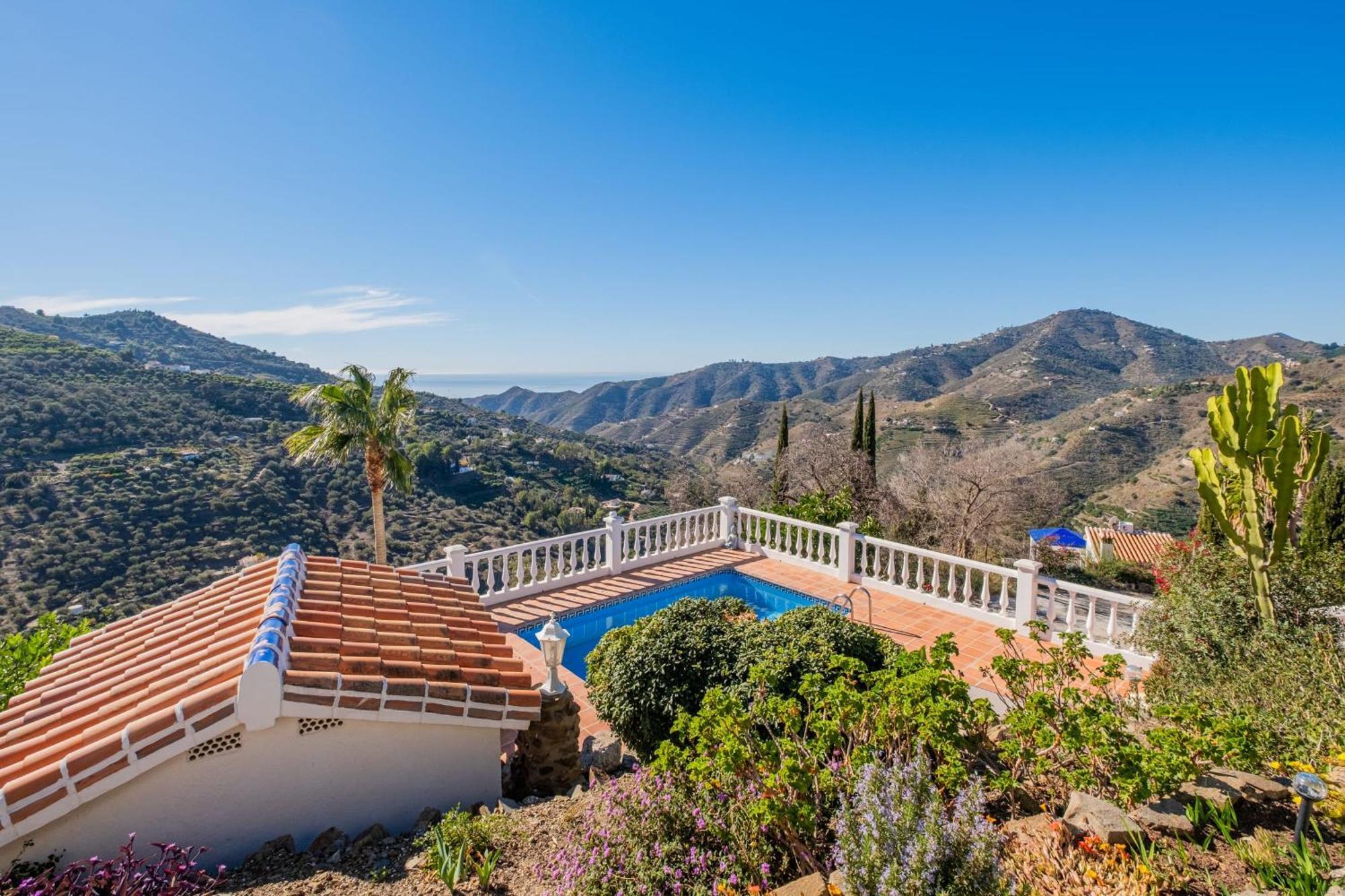 Casa La Siesta Villa With Magical View Own Pool Málaga Exterior foto
